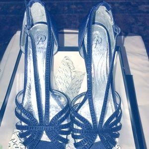 Adrianna Papell Blue Sandals